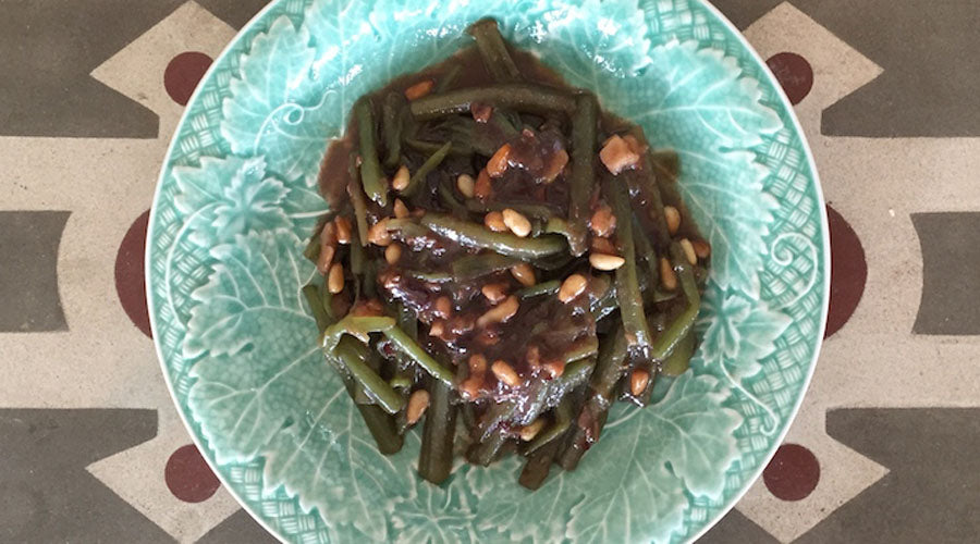 Borrajas en salsa moruna